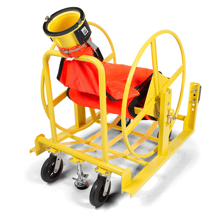 Flat Duct Reel Cart