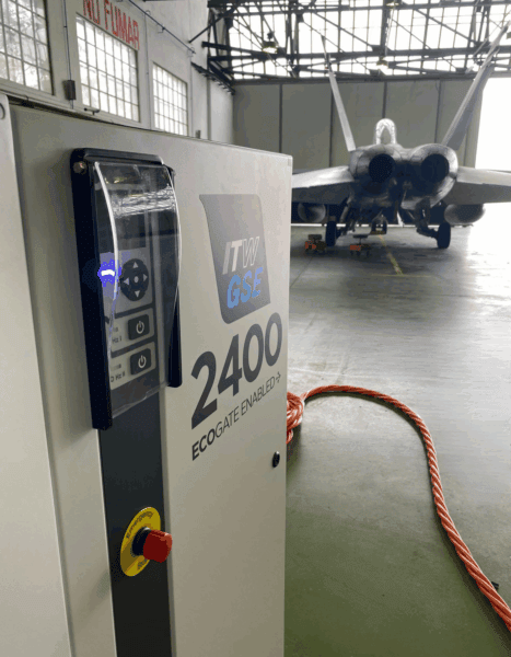 Zaragoza Airbase, Spain – ITW GSE 2400 Compact GPU