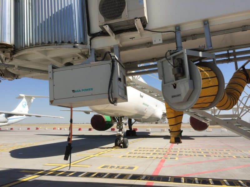 AXA 2300 Power Coil at Ashagabat Airport, Turkmenistan
