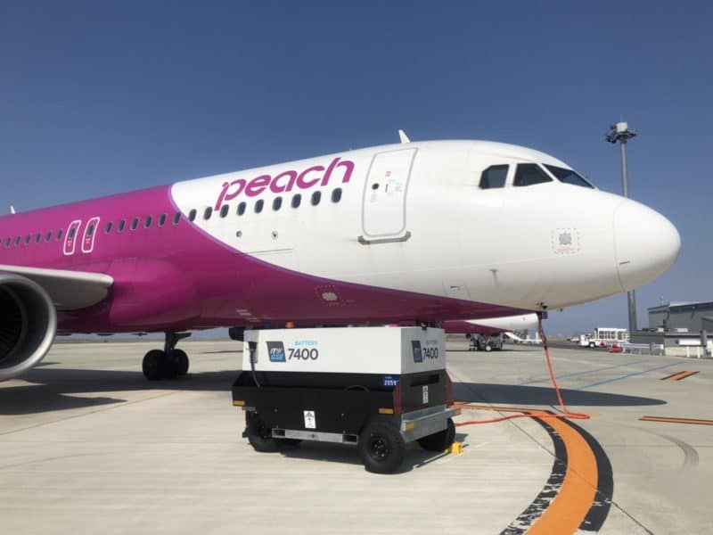 ITW GSE 7400 eGPU, Kansai Airport, Japan