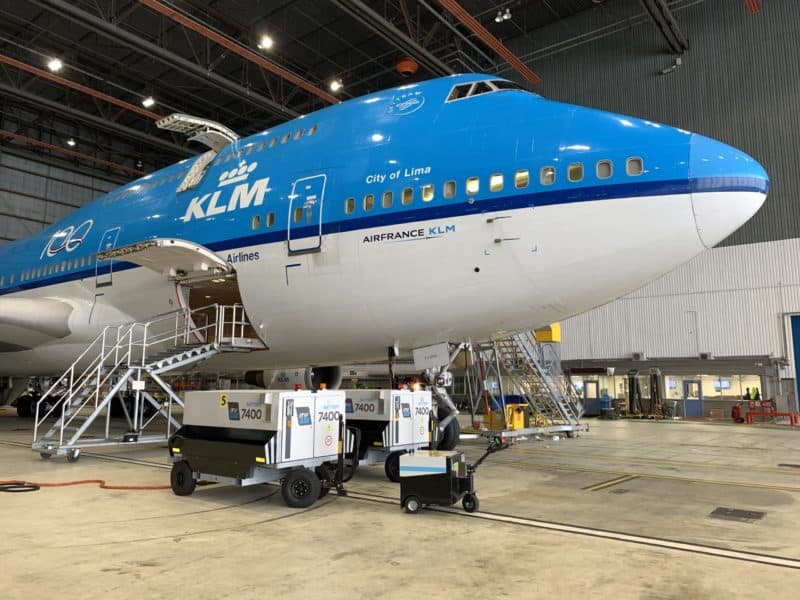 ITW GSE 7400 eGPU Schiphol Airport Hangar 11 KLM, Amsterdam, The Netherlands