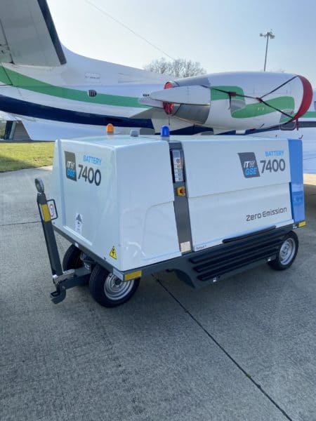 ITW GSE 7400 eGPU, Farnborough Airport, UK